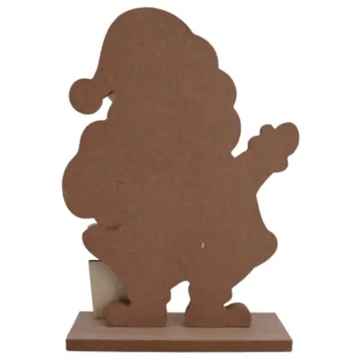 Santa Decorative Stand - Back